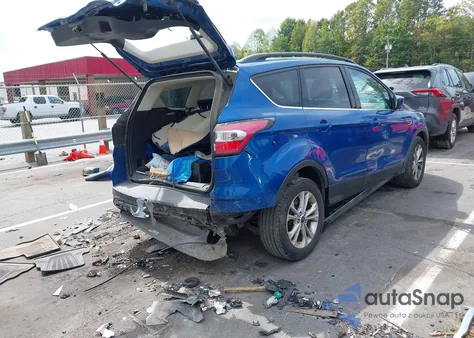 2017 Ford Escape Se z USA, uszkodzony, nr VIN 1FMCU9GD5HUA17889